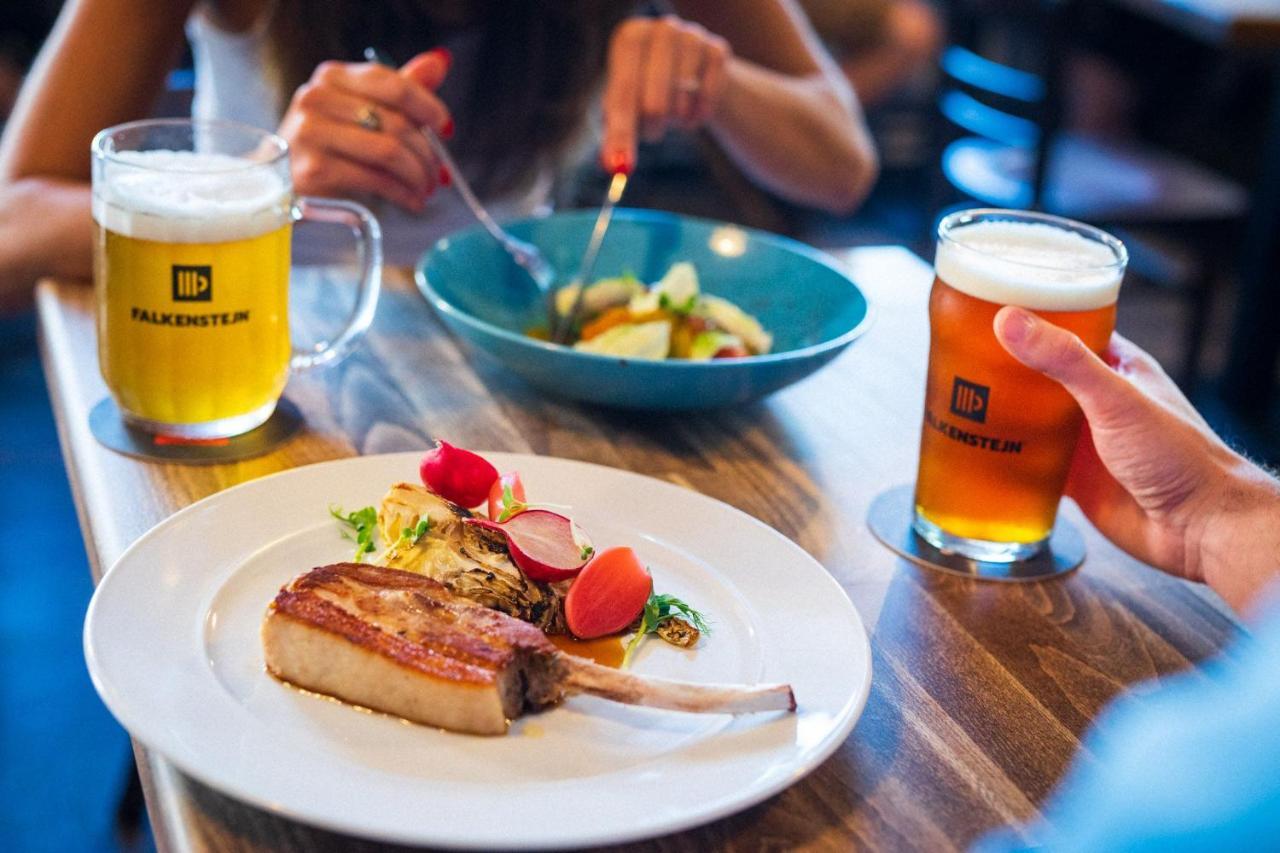 Pivovar Falkenstejn Krásná Lípa Bagian luar foto